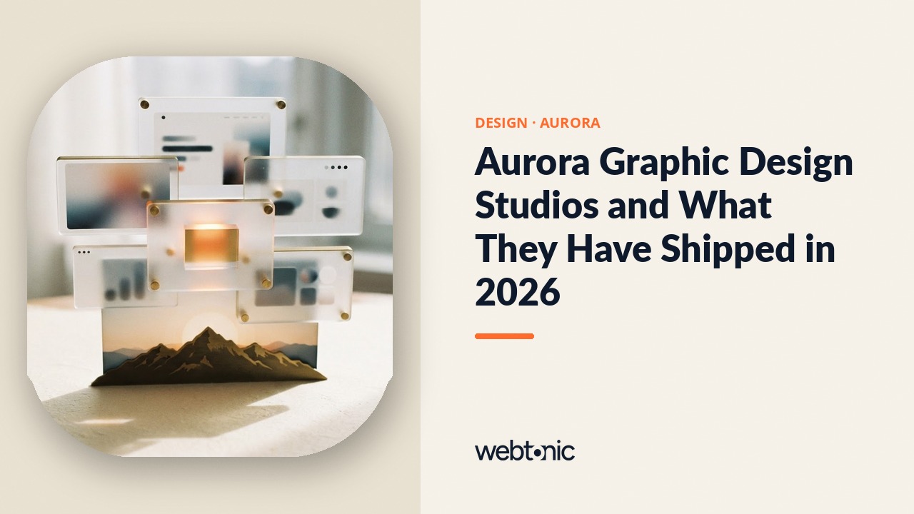 Aurora Graphic Design Studios and What They Have Shipped in 2026 — Web Tonic blog thumbnail