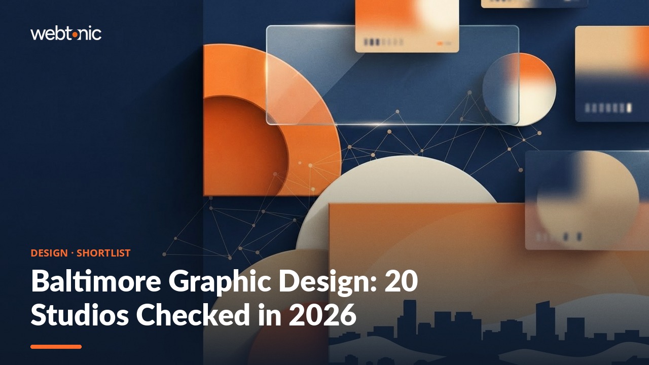 Baltimore Graphic Design: 20 Studios Checked in 2026 — Web Tonic blog thumbnail