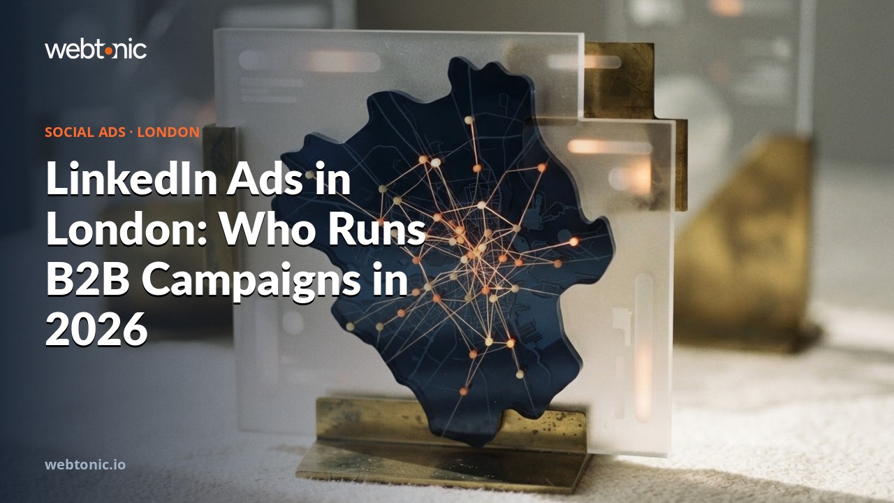 LinkedIn Ads in London: Who Runs B2B Campaigns in 2026 — Web Tonic blog thumbnail