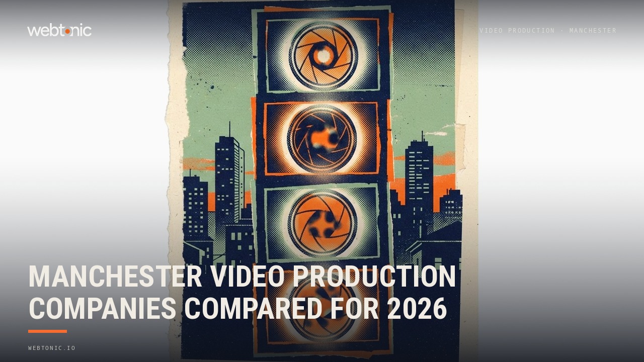 Manchester Video Production Companies Compared for 2026 — Web Tonic blog thumbnail