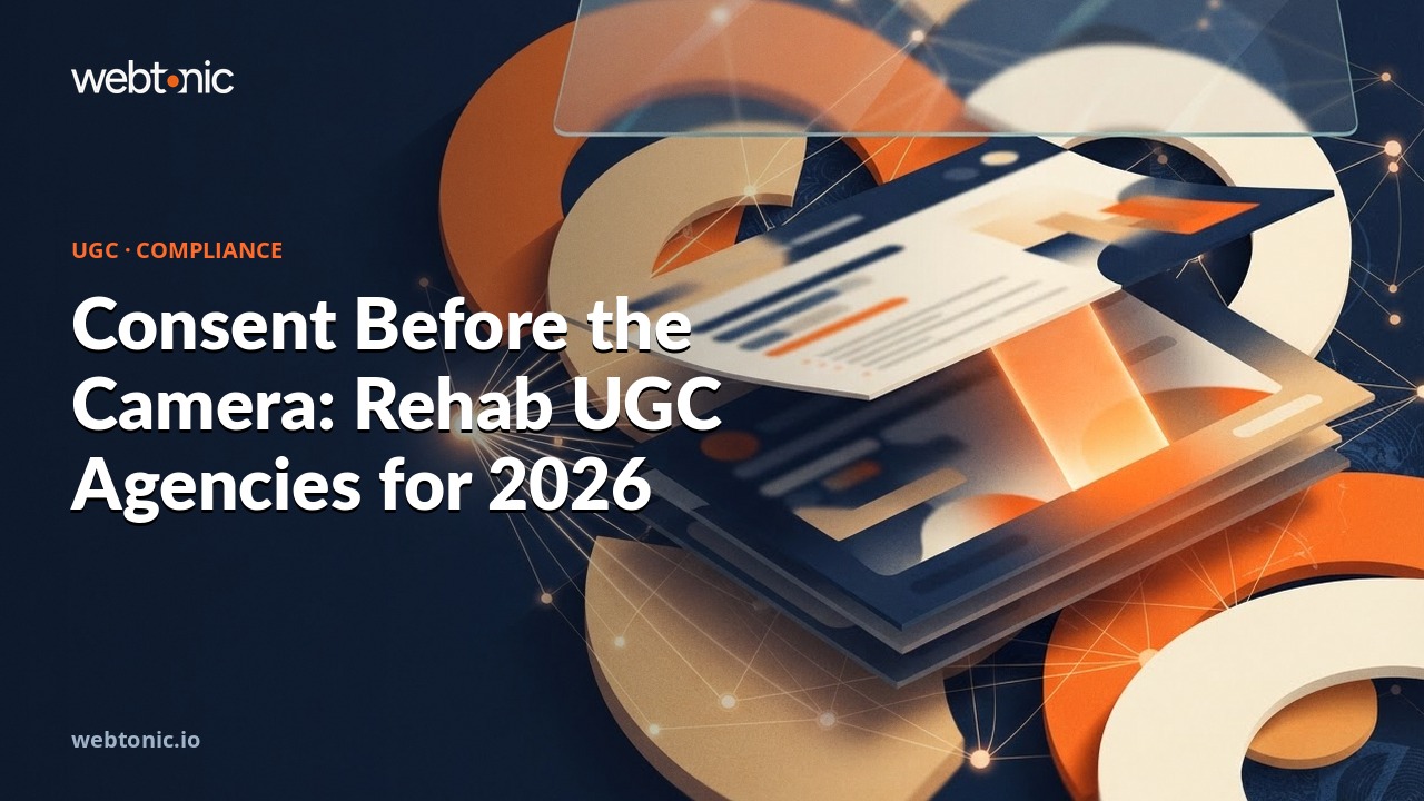Consent Before the Camera: Rehab UGC Agencies for 2026 — Web Tonic blog thumbnail