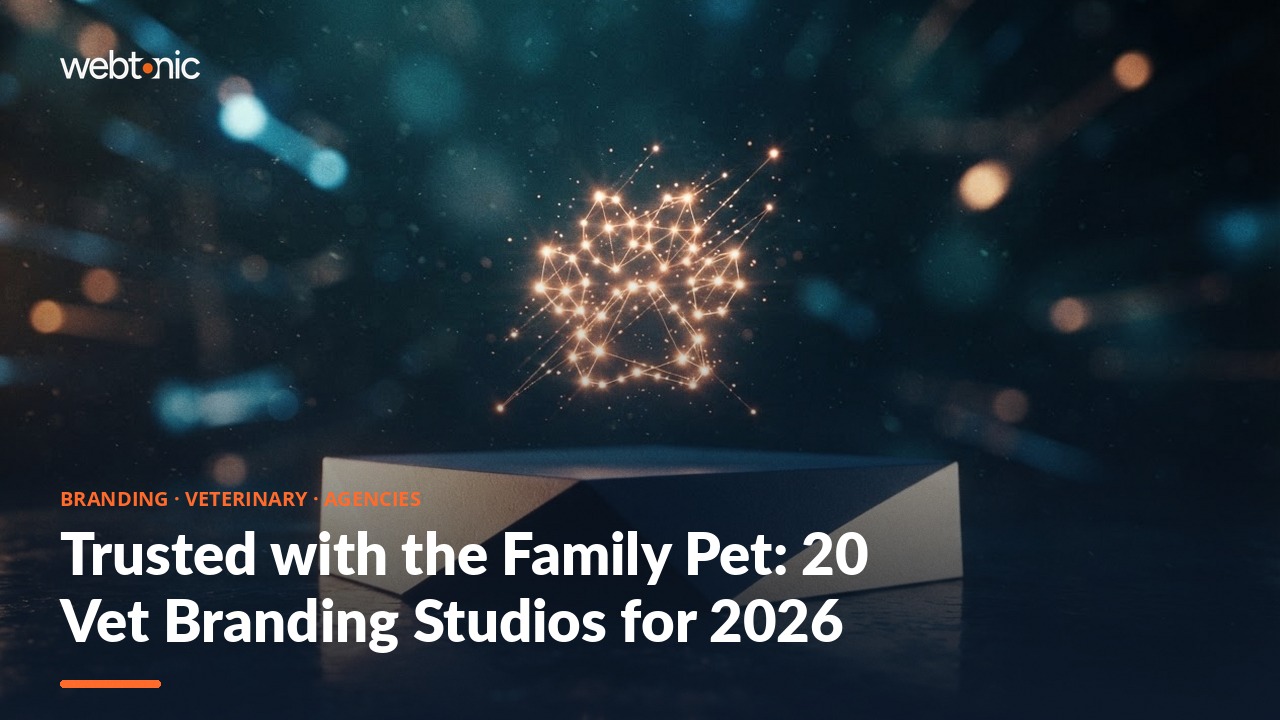 Trusted with the Family Pet: 20 Vet Branding Studios for 2026 — Web Tonic blog thumbnail