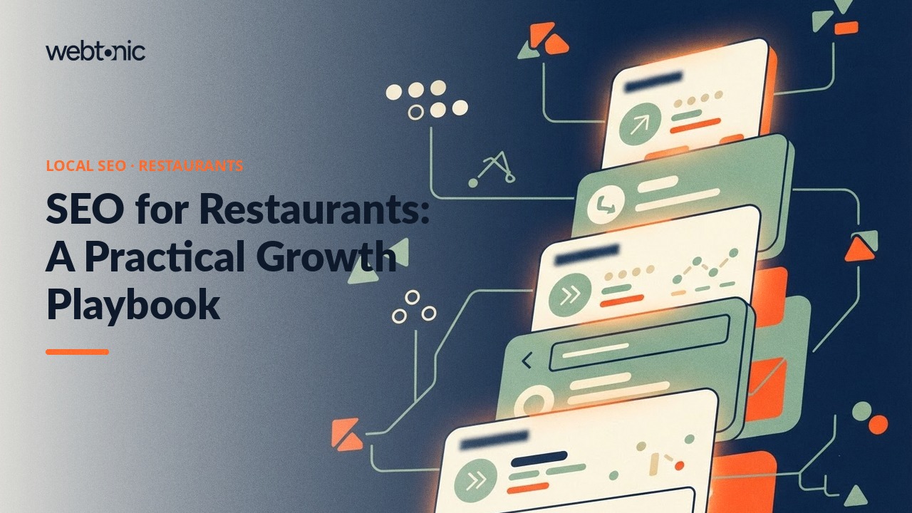 SEO for Restaurants: A Practical Growth Playbook — Web Tonic blog thumbnail