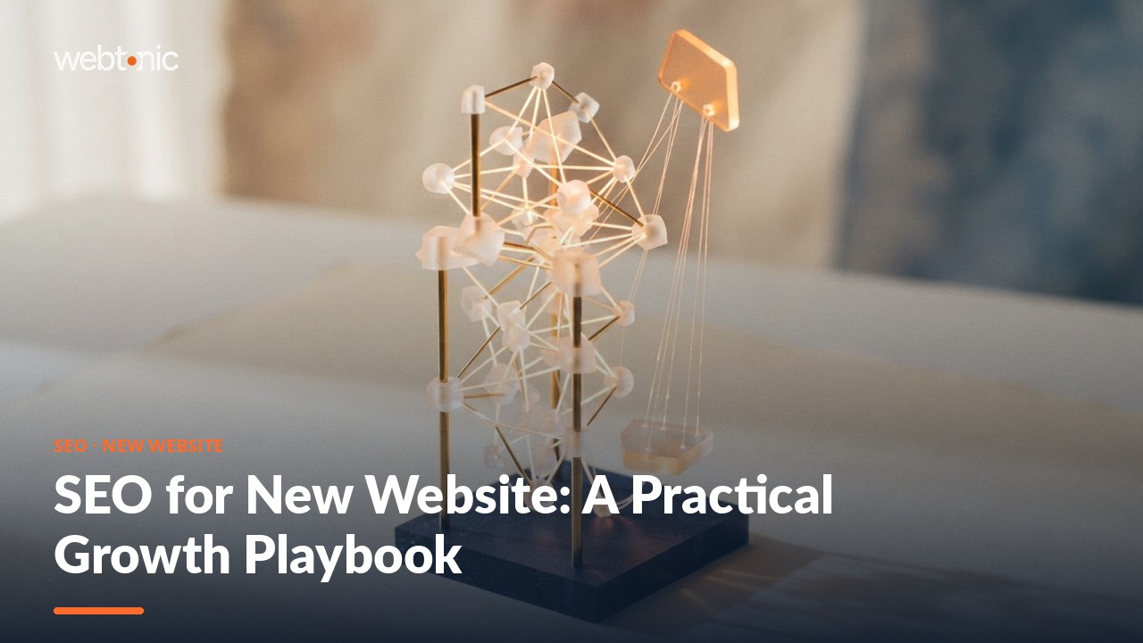 SEO for New Website: A Practical Growth Playbook — Web Tonic blog thumbnail