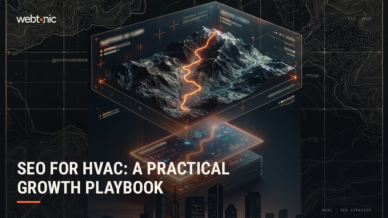 SEO for HVAC: A Practical Growth Playbook — Web Tonic blog thumbnail