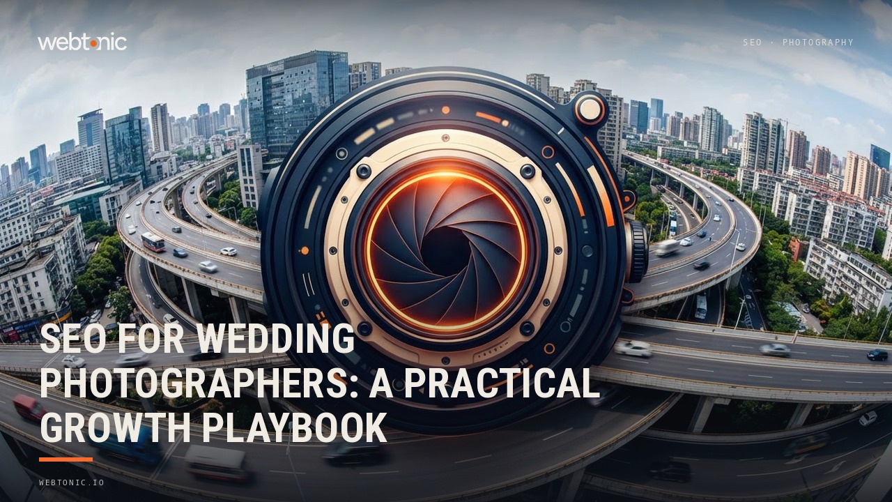 SEO for Wedding Photographers: A Practical Growth Playbook — Web Tonic blog thumbnail
