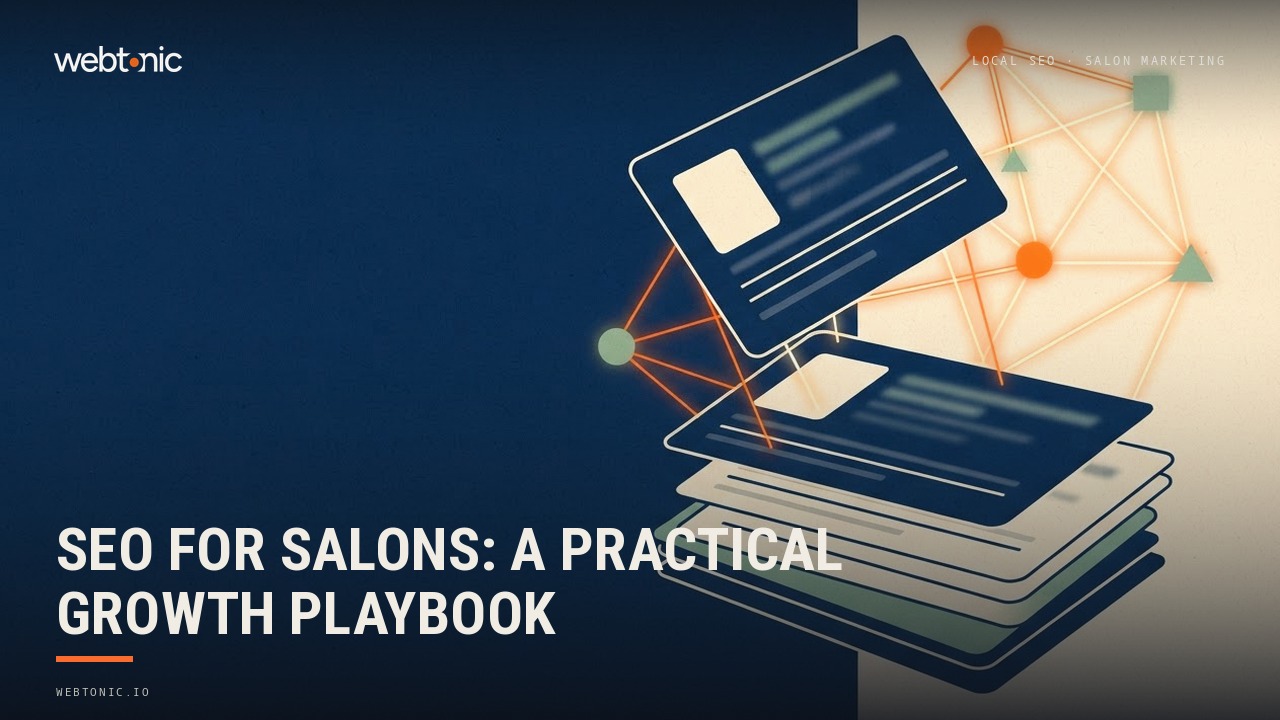 SEO for Salons: A Practical Growth Playbook — Web Tonic blog thumbnail