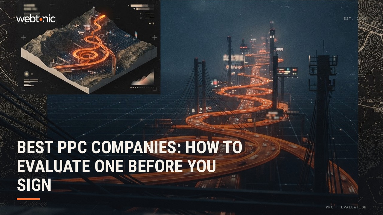 Best PPC Companies: How to Evaluate One Before You Sign — Web Tonic blog thumbnail