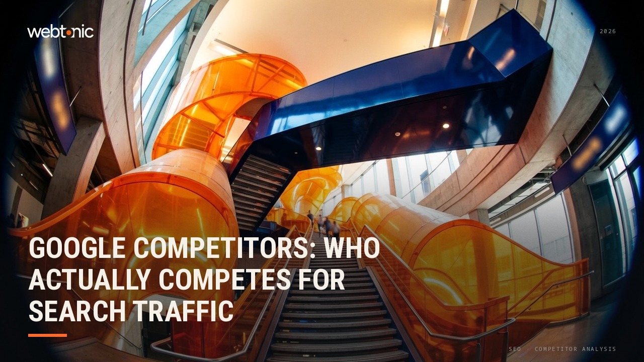 Google Competitors: Who Actually Competes for Search Traffic — Web Tonic blog thumbnail