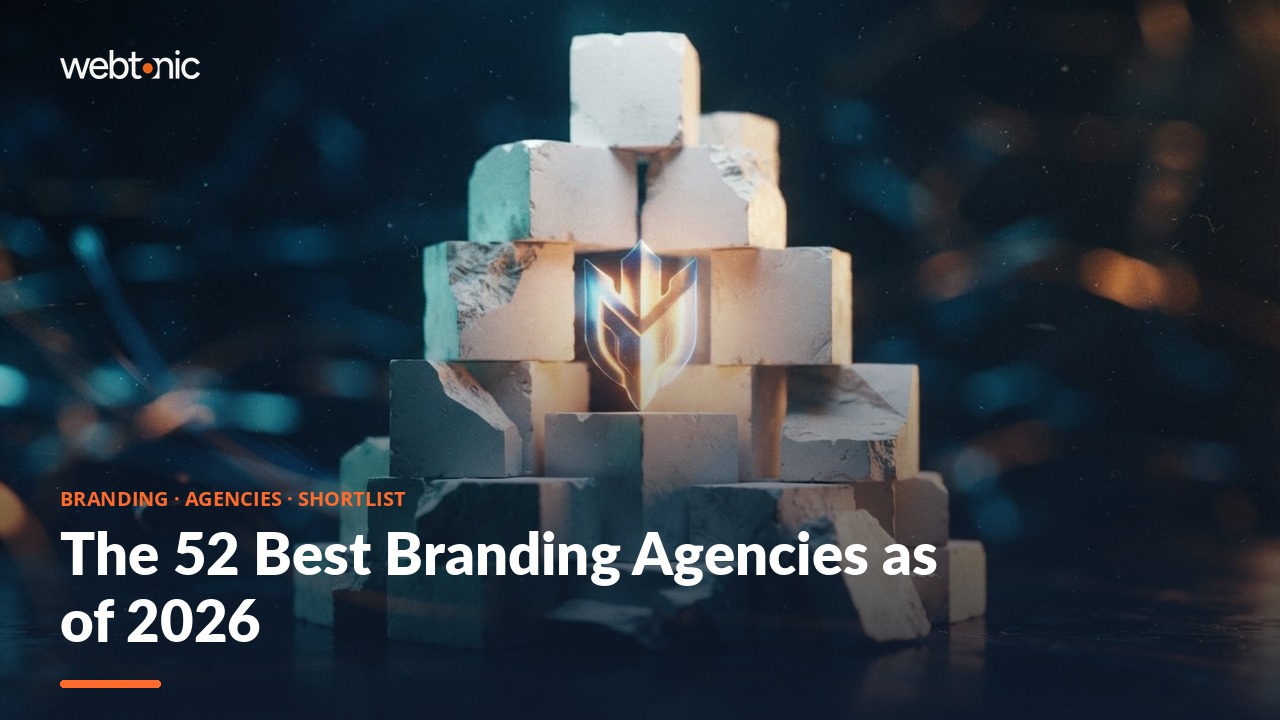 The 52 Best Branding Agencies as of 2026 — Web Tonic blog thumbnail