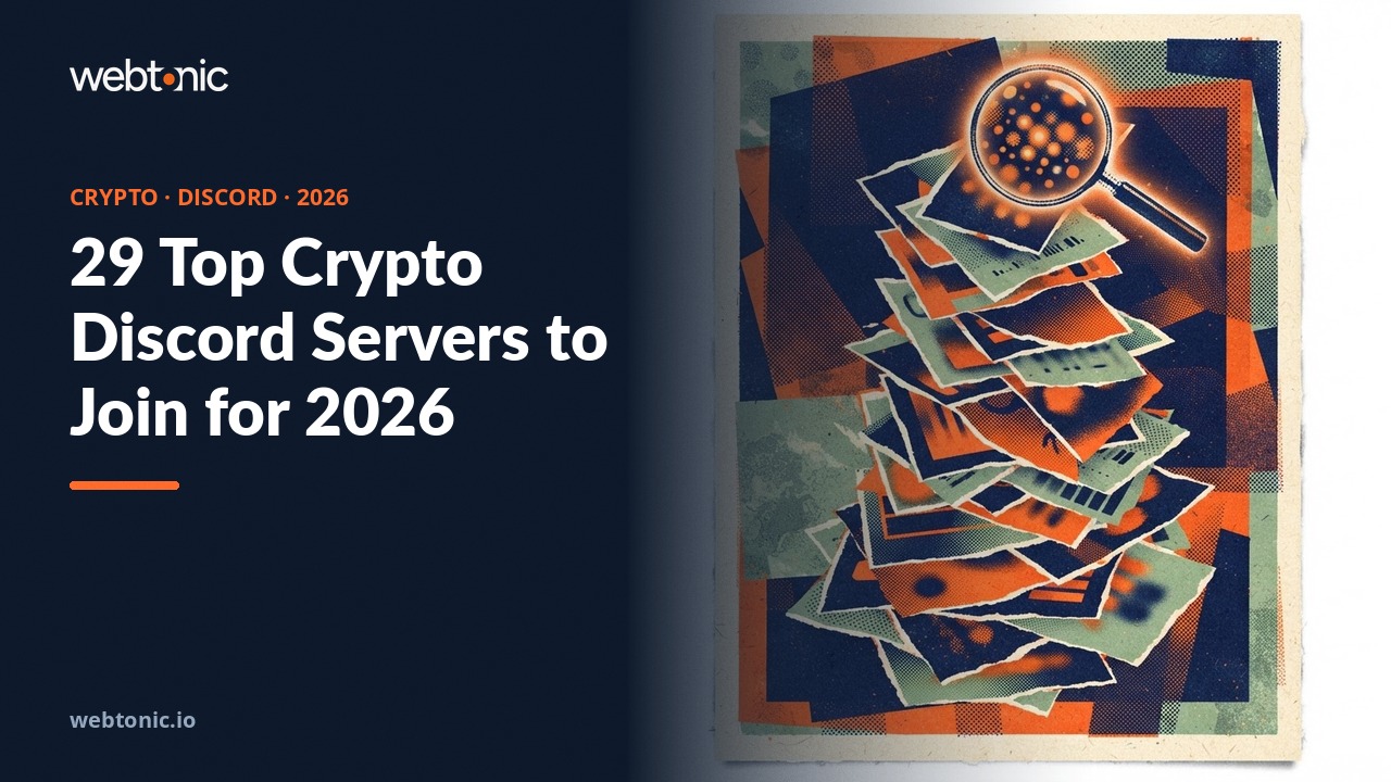 29 Top Crypto Discord Servers to Join for 2026 — Web Tonic blog thumbnail