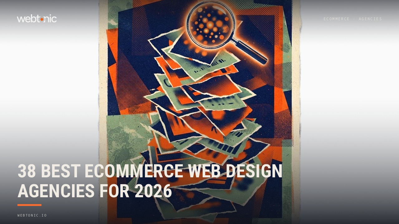38 Best Ecommerce Web Design Agencies for 2026 — Web Tonic blog thumbnail