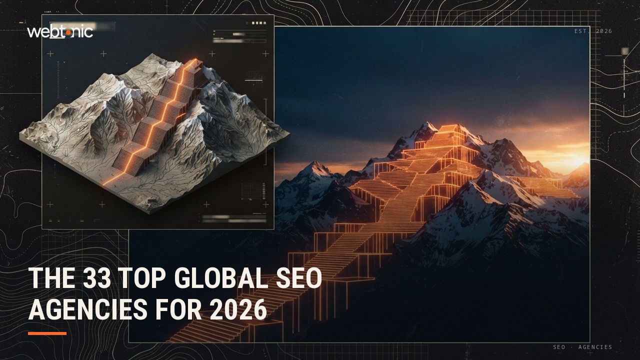 The 33 Top Global SEO Agencies for 2026 — Web Tonic blog thumbnail