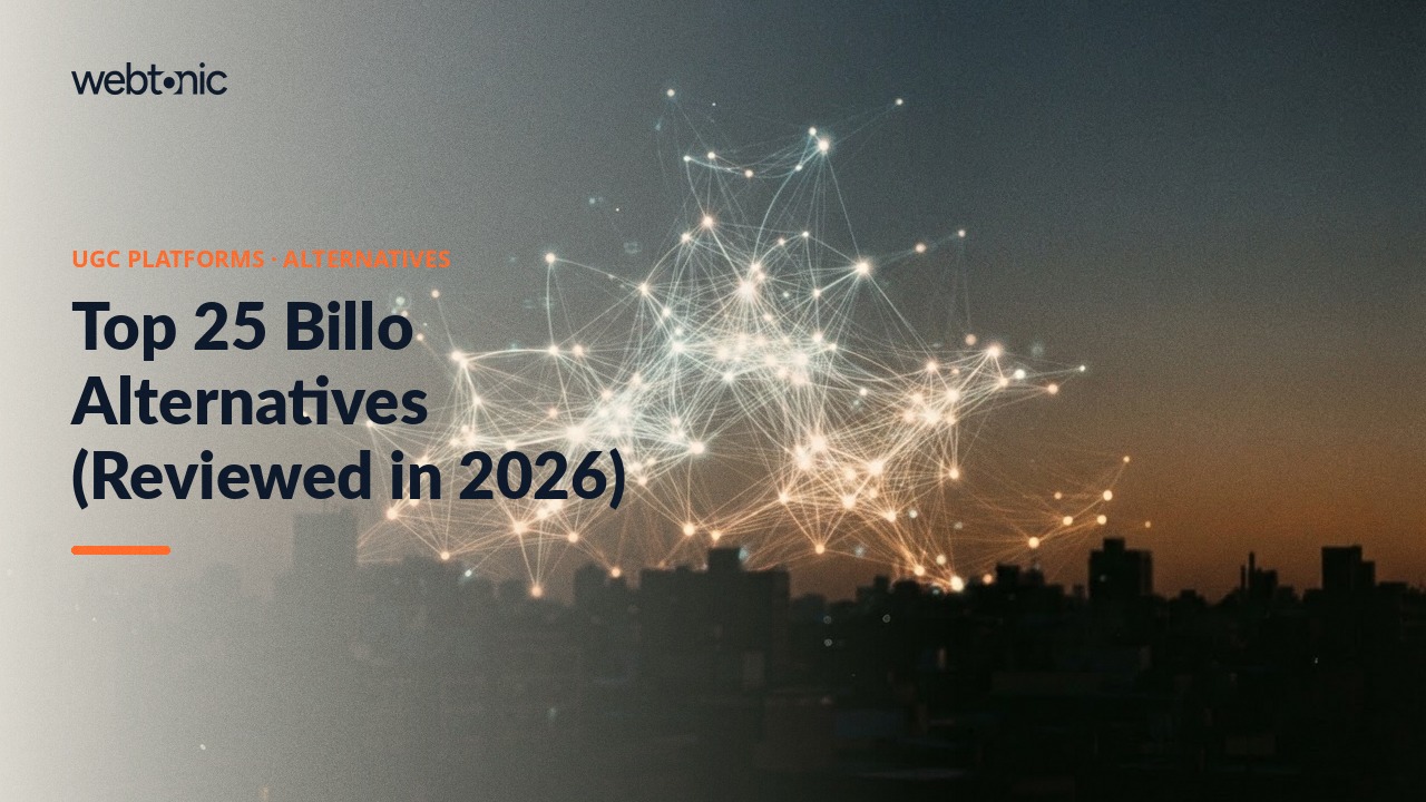 Top 25 Billo Alternatives (Reviewed in 2026) — Web Tonic blog thumbnail