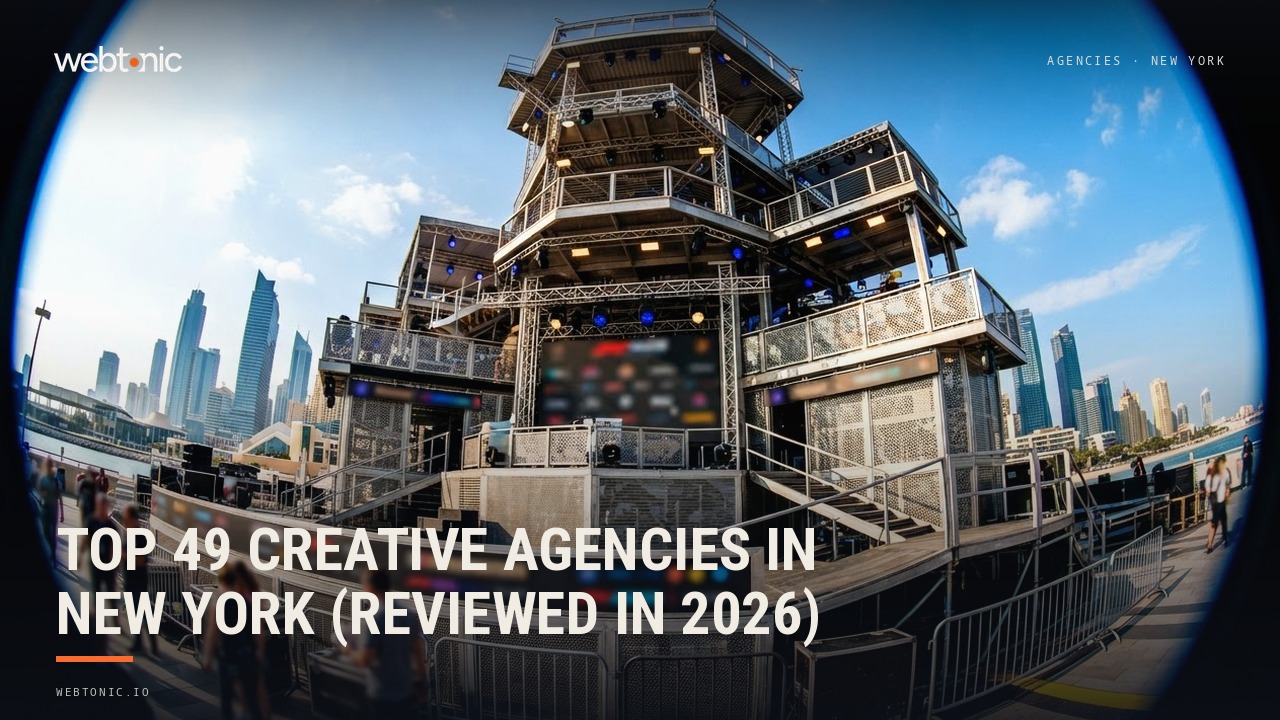 Top 49 Creative Agencies in New York (Reviewed in 2026) — Web Tonic blog thumbnail