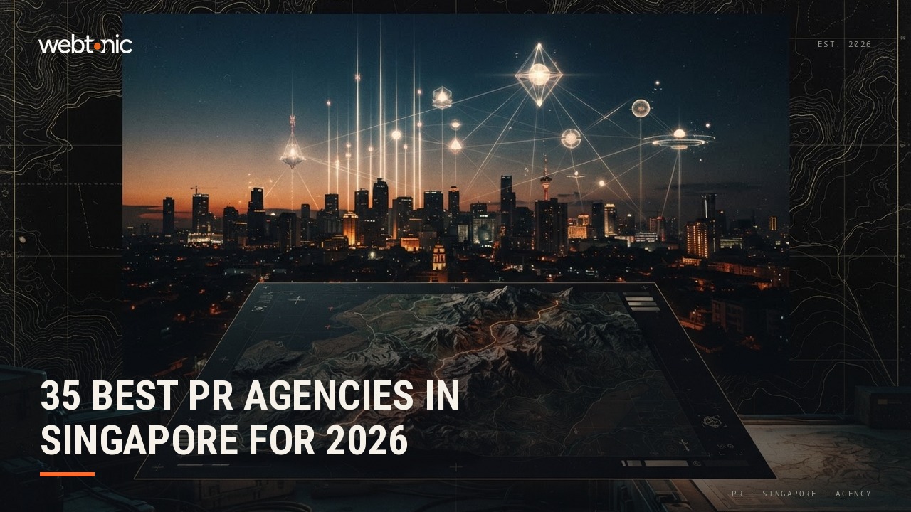35 Best PR Agencies in Singapore for 2026 — Web Tonic blog thumbnail