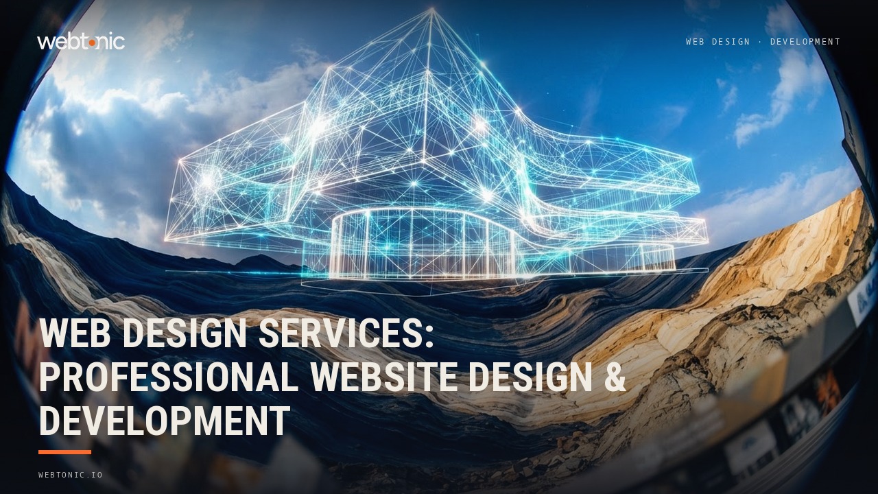 Web Design Services: Professional Website Design & Development — Web Tonic blog thumbnail