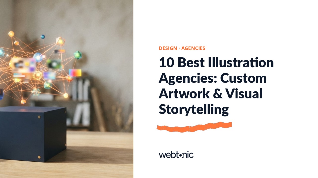 10 Best Illustration Agencies: Custom Artwork & Visual Storytelling — Web Tonic blog thumbnail