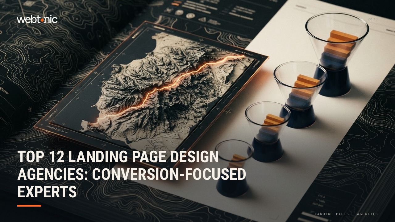 Top 12 Landing Page Design Agencies: Conversion-Focused Experts — Web Tonic blog thumbnail