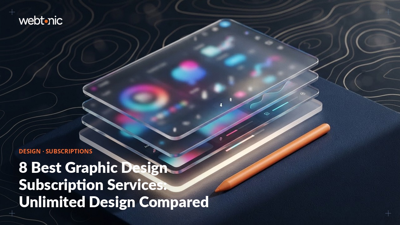 8 Best Graphic Design Subscription Services: Unlimited Design Compared — Web Tonic blog thumbnail