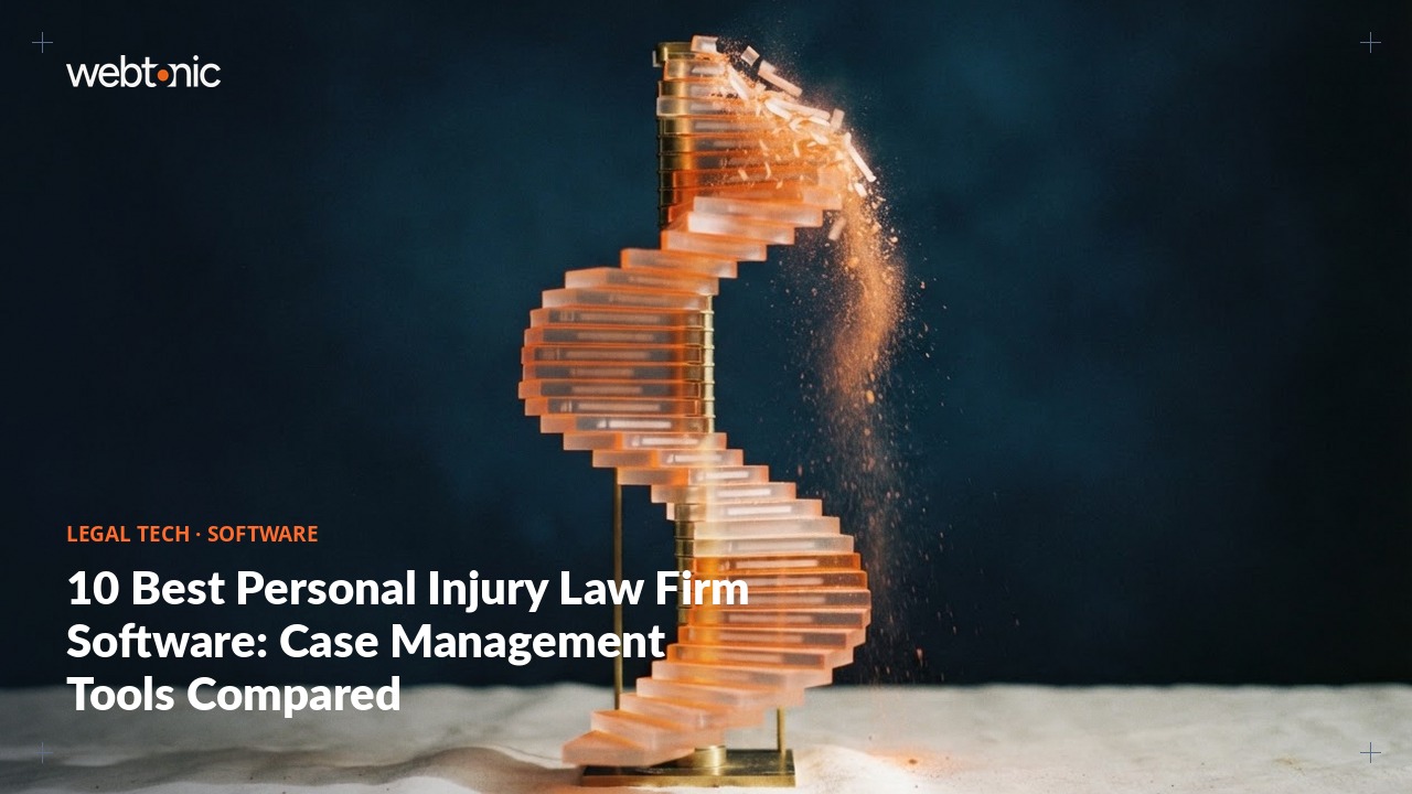 10 Best Personal Injury Law Firm Software: Case Management Tools Compared — Web Tonic blog thumbnail