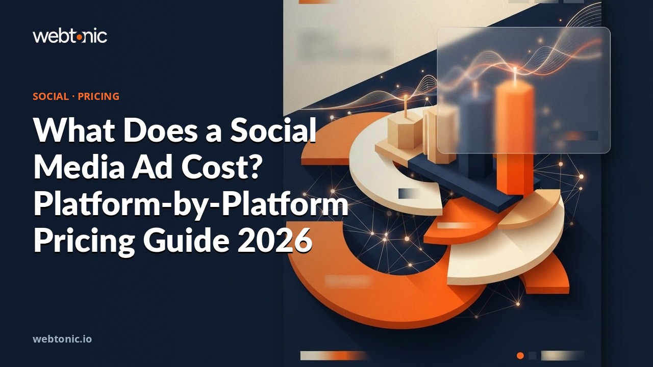 What Does a Social Media Ad Cost? Platform-by-Platform Pricing Guide 2026 — Web Tonic blog thumbnail