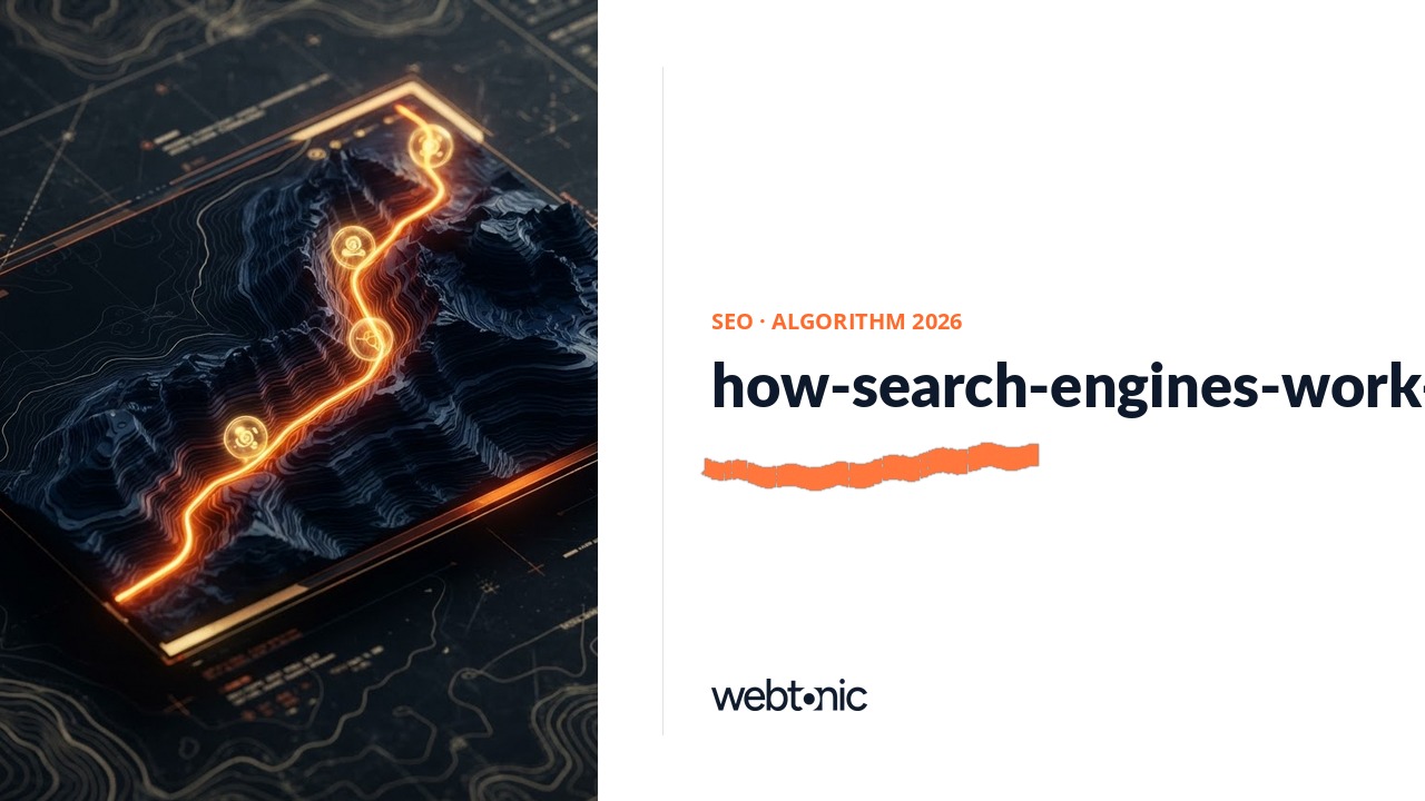 how-search-engines-work-2026 — Web Tonic blog thumbnail