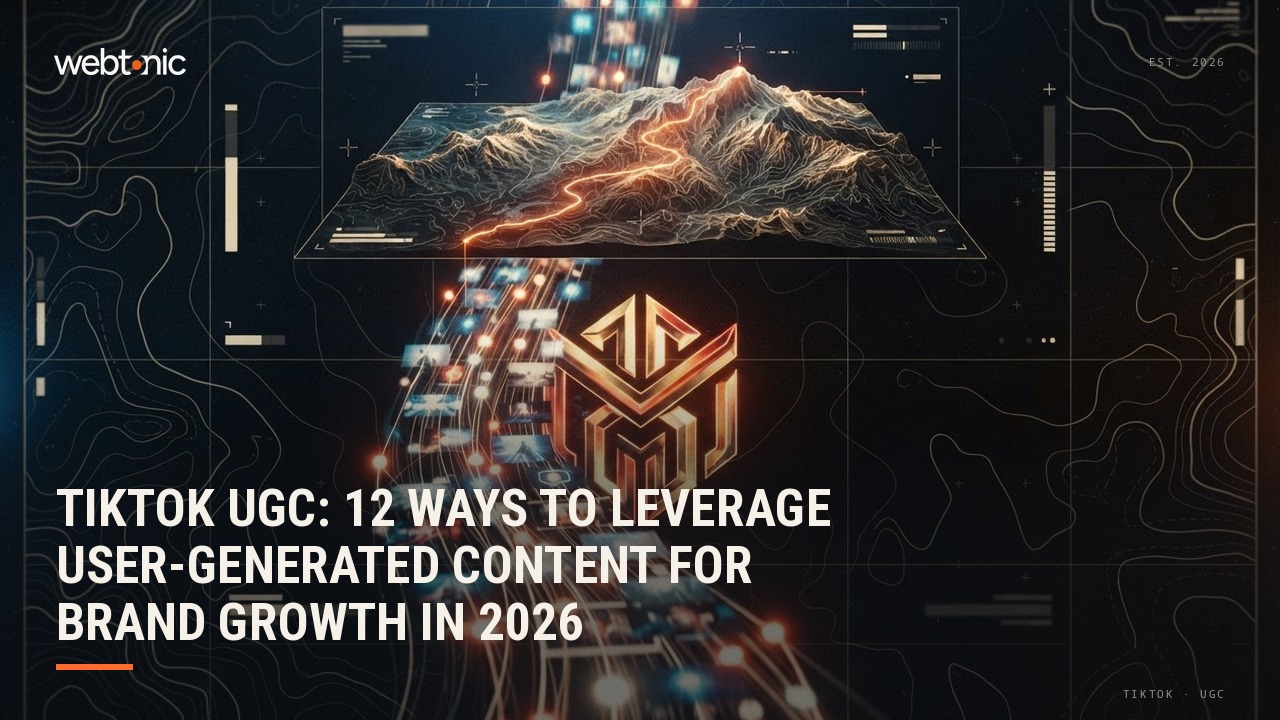 TikTok UGC: 12 Ways to Leverage User-Generated Content for Brand Growth in 2026 — Web Tonic blog thumbnail