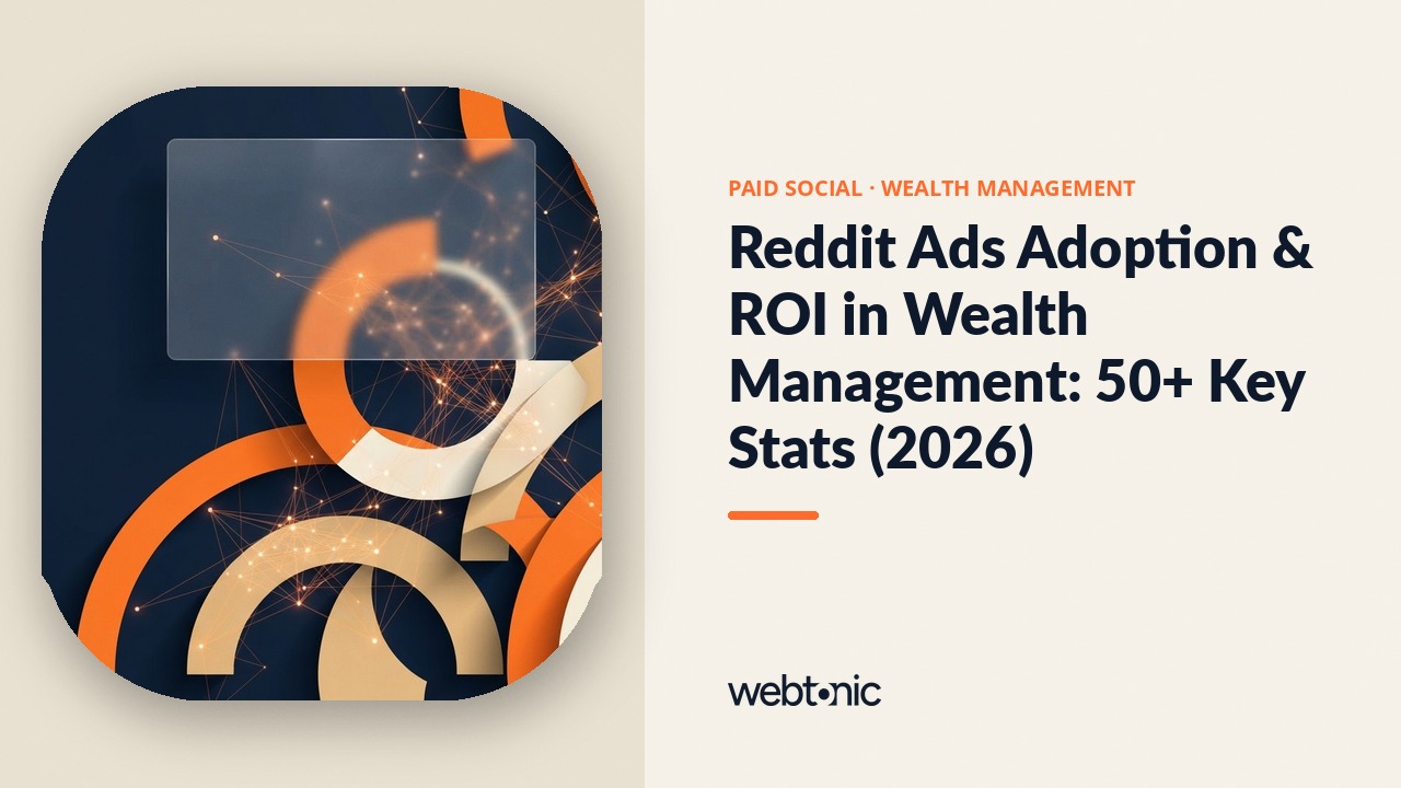 Reddit Ads Adoption & ROI in Wealth Management: 50+ Key Stats (2026) — Web Tonic blog thumbnail
