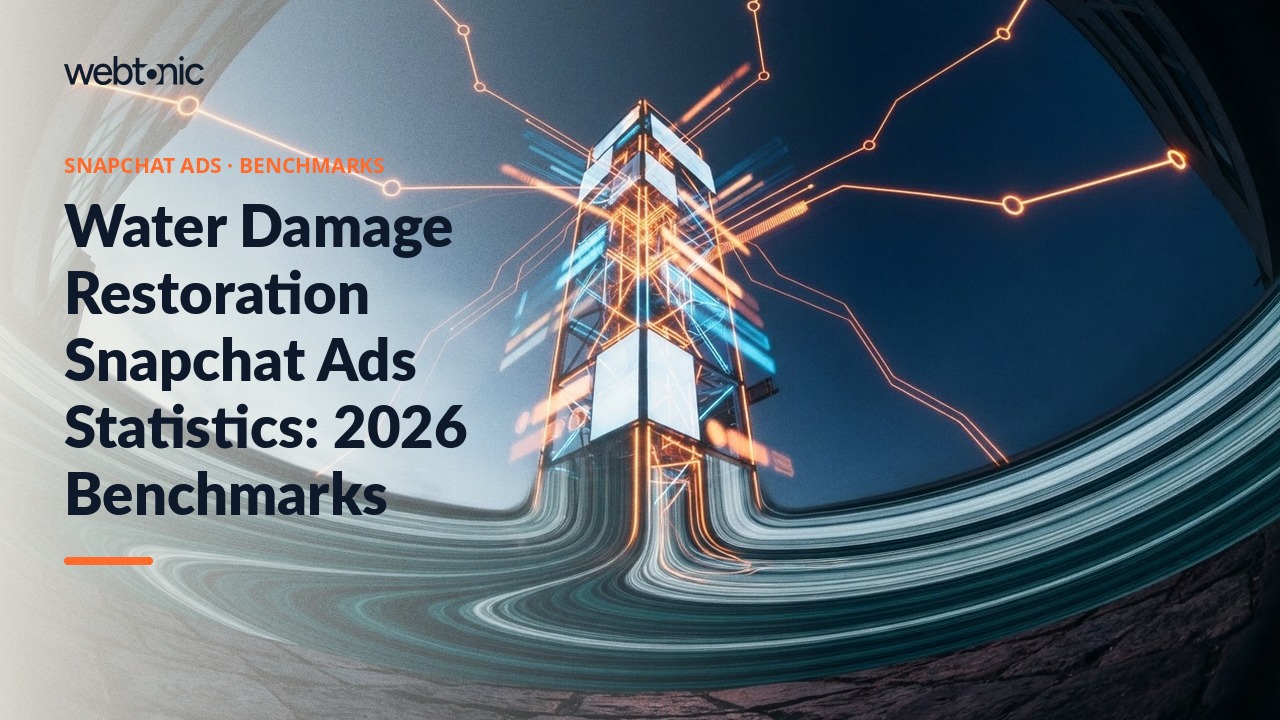 Water Damage Restoration Snapchat Ads Statistics: 2026 Benchmarks — Web Tonic blog thumbnail