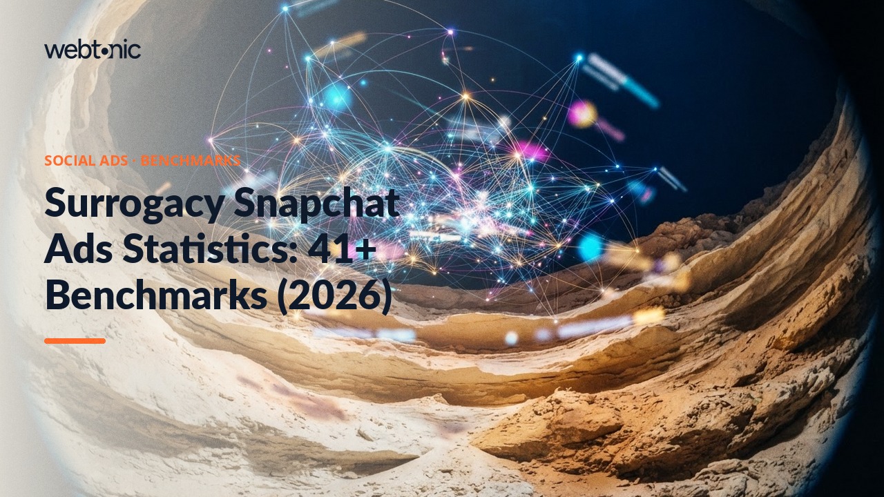 Surrogacy Snapchat Ads Statistics: 41+ Benchmarks (2026) — Web Tonic blog thumbnail
