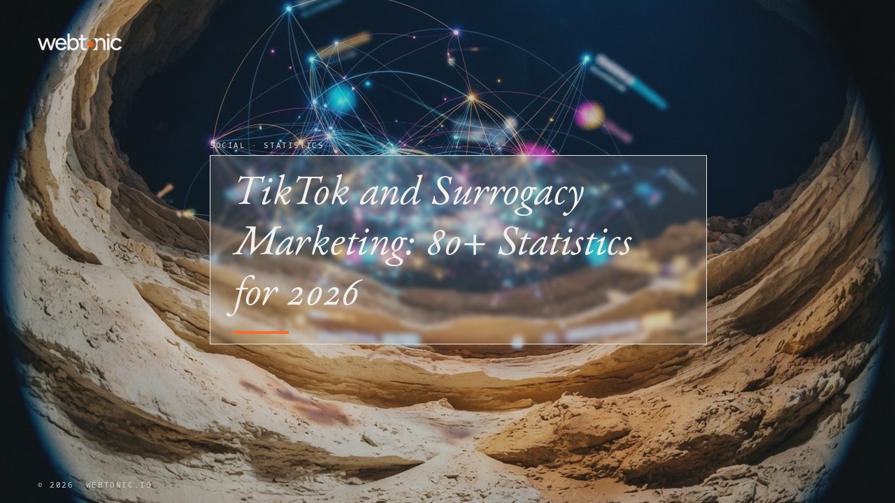 TikTok and Surrogacy Marketing: 80+ Statistics for 2026 — Web Tonic blog thumbnail