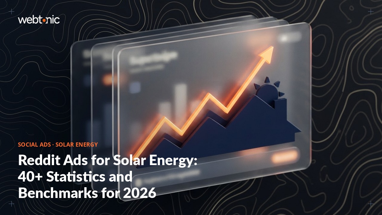 Reddit Ads for Solar Energy: 40+ Statistics and Benchmarks for 2026 — Web Tonic blog thumbnail