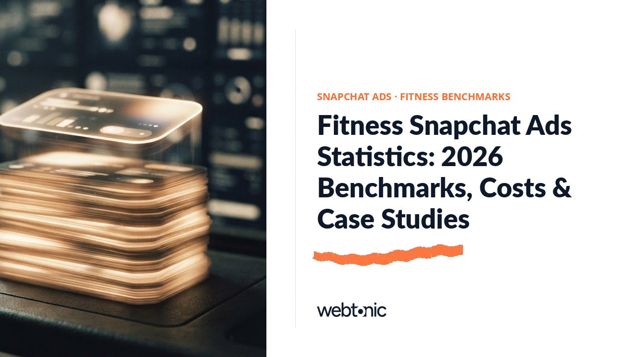 Fitness Snapchat Ads Statistics: 2026 Benchmarks, Costs & Case Studies — Web Tonic blog thumbnail
