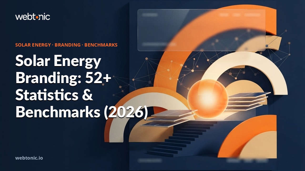 Solar Energy Branding: 52+ Statistics & Benchmarks (2026) — Web Tonic blog thumbnail
