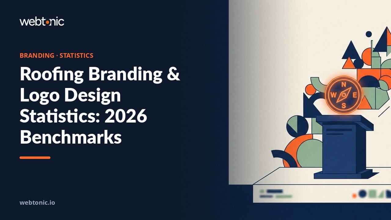 Roofing Branding & Logo Design Statistics: 2026 Benchmarks — Web Tonic blog thumbnail