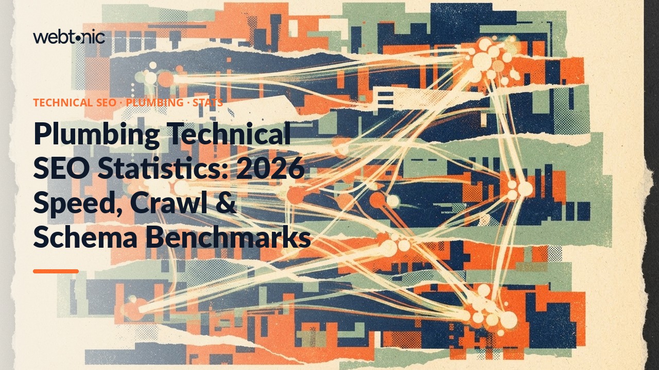 Plumbing Technical SEO Statistics: 2026 Speed, Crawl & Schema Benchmarks — Web Tonic blog thumbnail