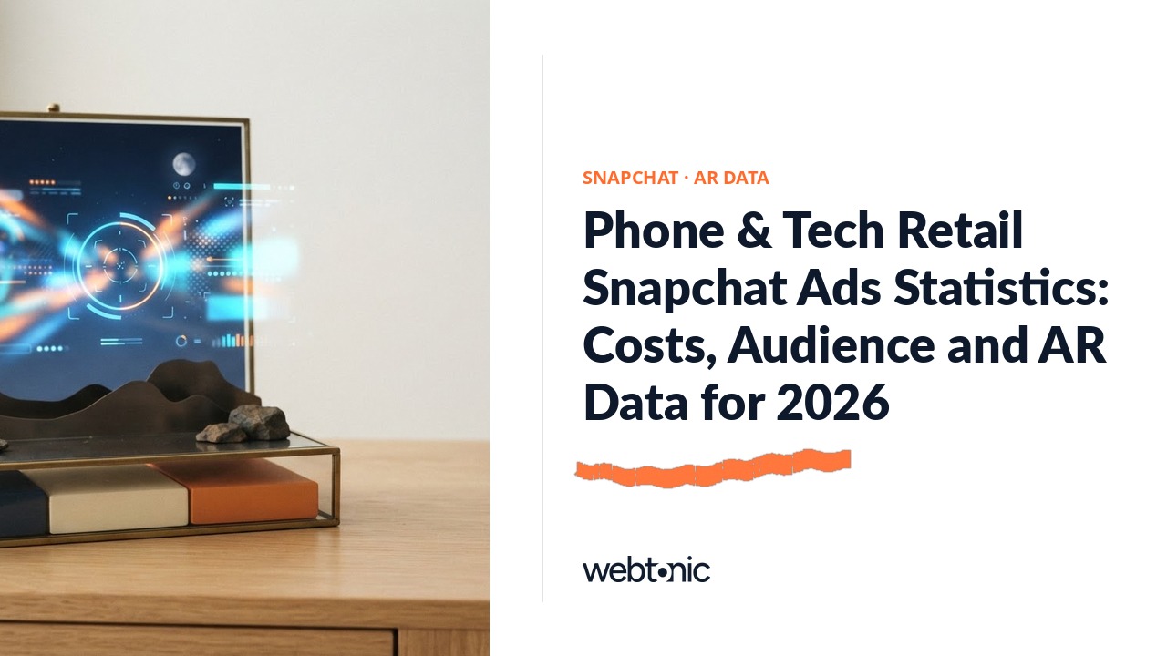 Phone & Tech Retail Snapchat Ads Statistics: Costs, Audience and AR Data for 2026 — Web Tonic blog thumbnail