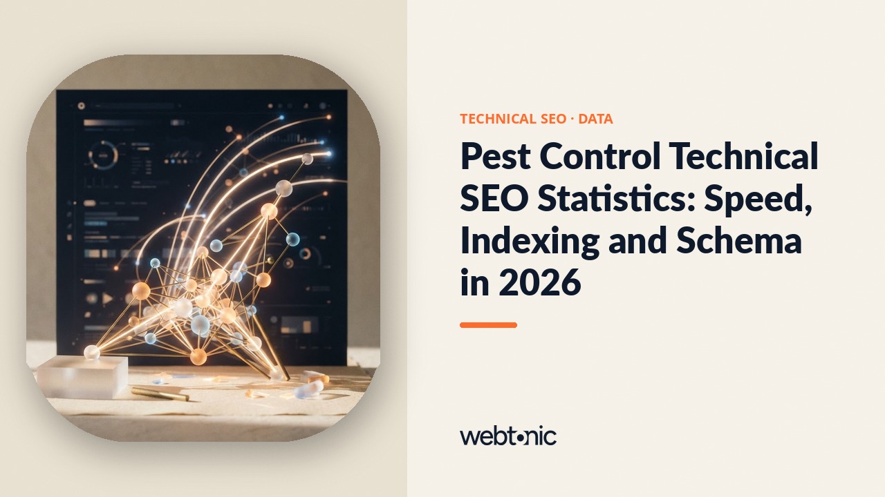 Pest Control Technical SEO Statistics: Speed, Indexing and Schema in 2026 — Web Tonic blog thumbnail
