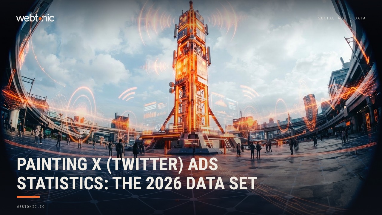 Painting X (Twitter) Ads Statistics: The 2026 Data Set — Web Tonic blog thumbnail