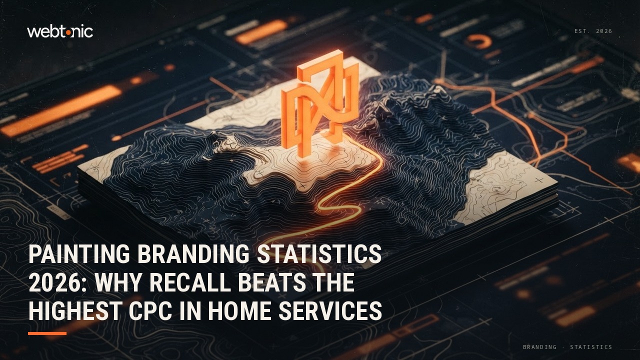 Painting Branding Statistics 2026: Why Recall Beats the Highest CPC in Home Services — Web Tonic blog thumbnail