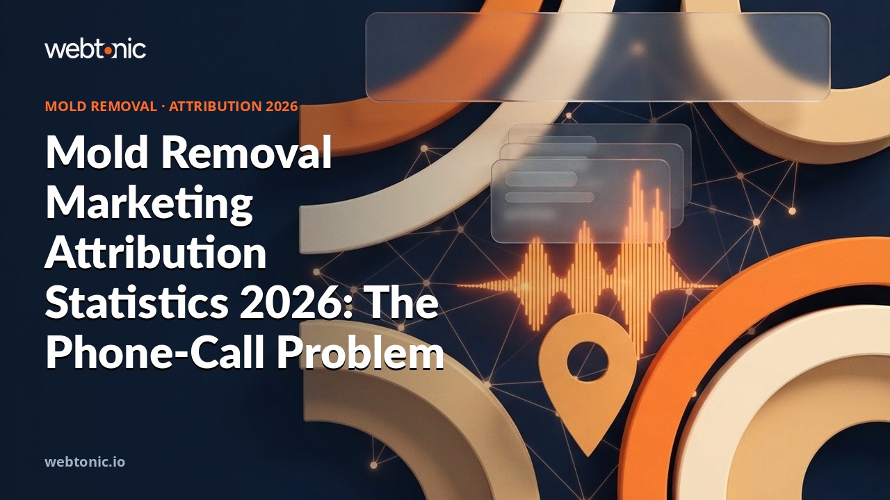 Mold Removal Marketing Attribution Statistics 2026: The Phone-Call Problem — Web Tonic blog thumbnail