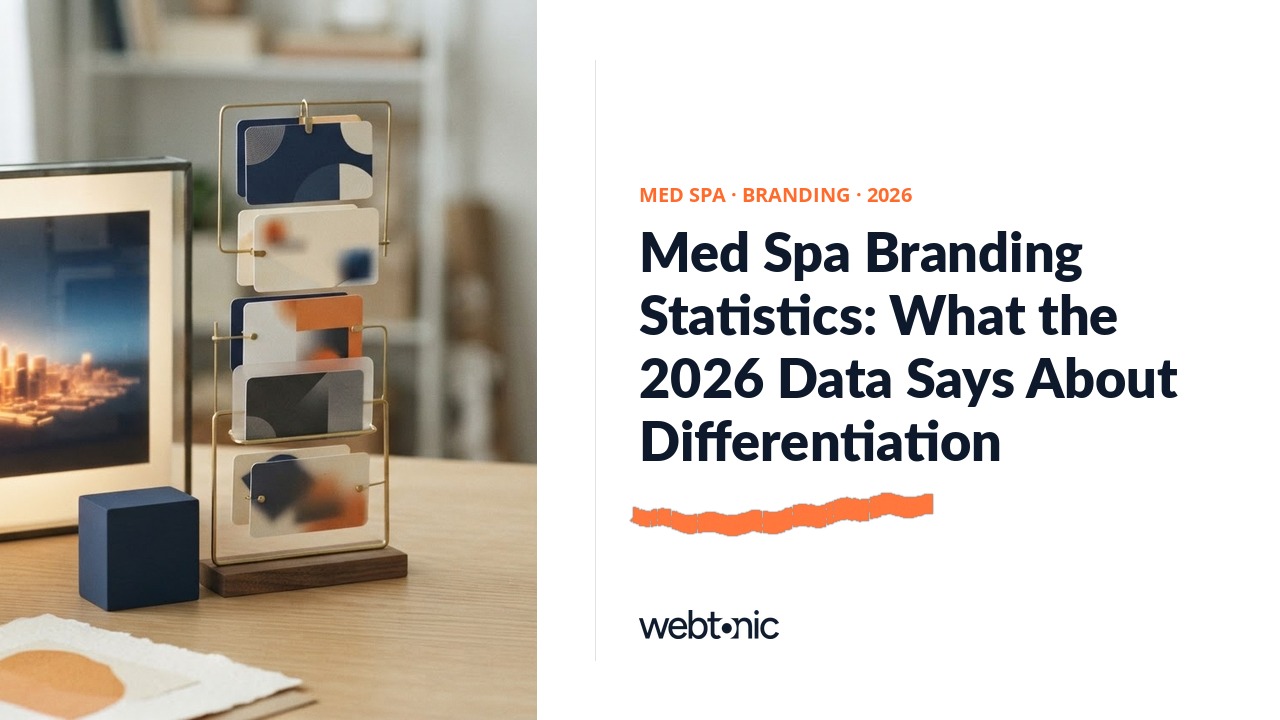 Med Spa Branding Statistics: What the 2026 Data Says About Differentiation — Web Tonic blog thumbnail
