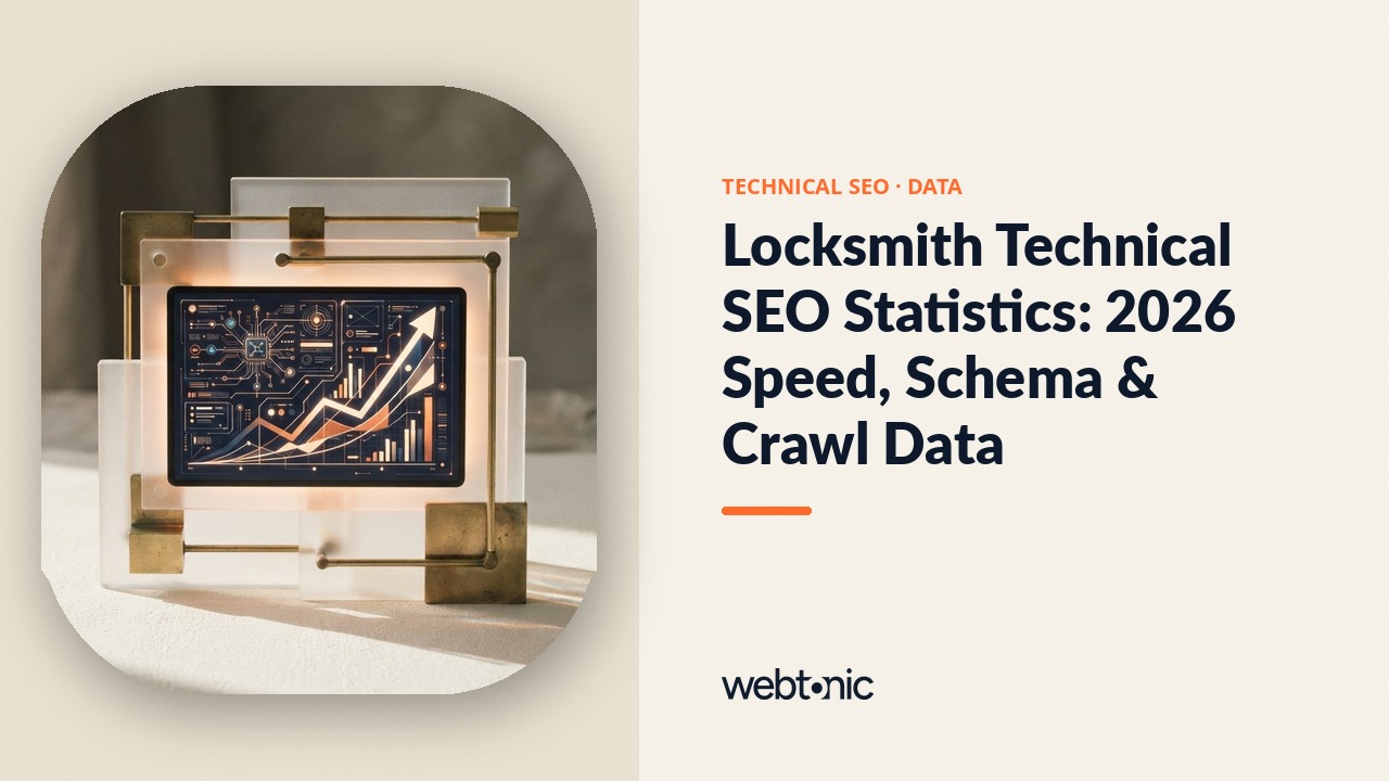 Locksmith Technical SEO Statistics: 2026 Speed, Schema & Crawl Data — Web Tonic blog thumbnail