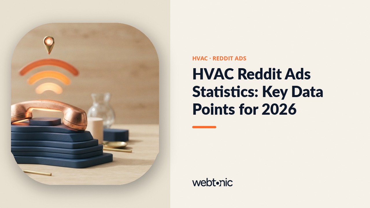 HVAC Reddit Ads Statistics: Key Data Points for 2026 — Web Tonic blog thumbnail