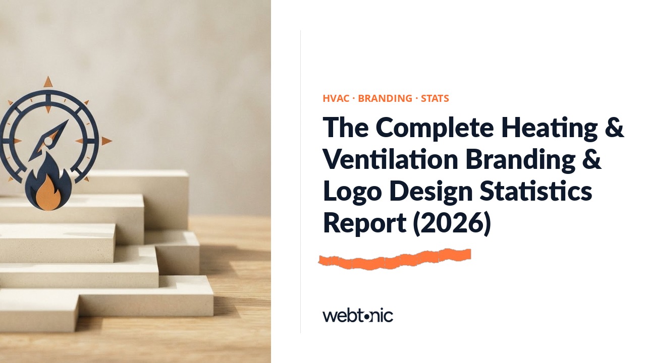 The Complete Heating & Ventilation Branding & Logo Design Statistics Report (2026) — Web Tonic blog thumbnail