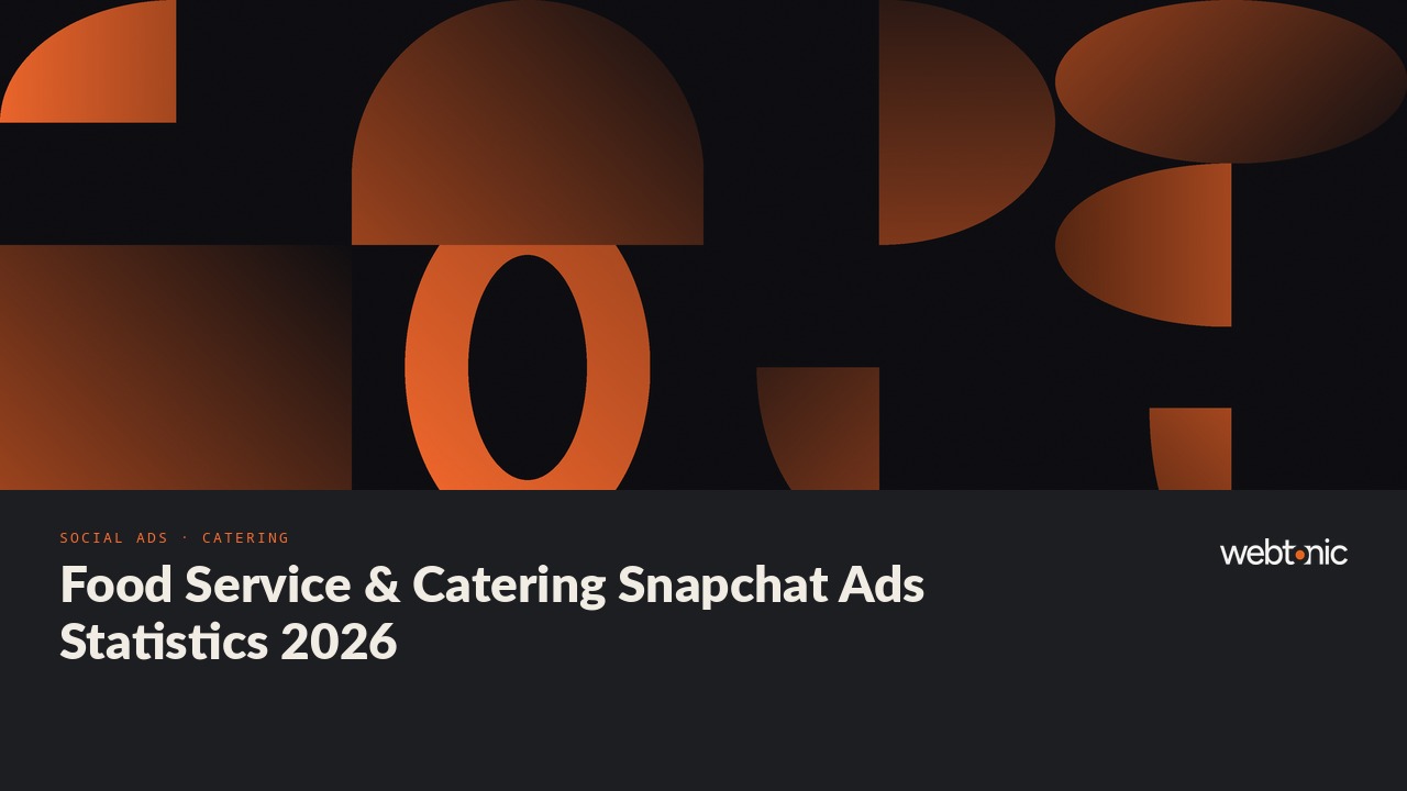 Food Service & Catering Snapchat Ads Statistics 2026 — Web Tonic blog thumbnail