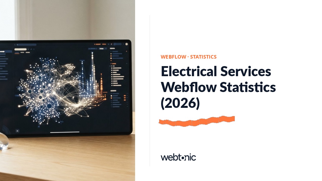 Electrical Services Webflow Statistics (2026) — Web Tonic blog thumbnail