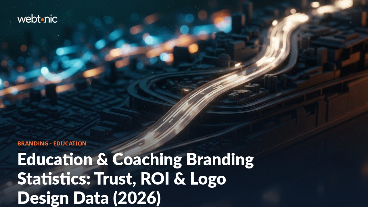 Education & Coaching Branding Statistics: Trust, ROI & Logo Design Data (2026) — Web Tonic blog thumbnail