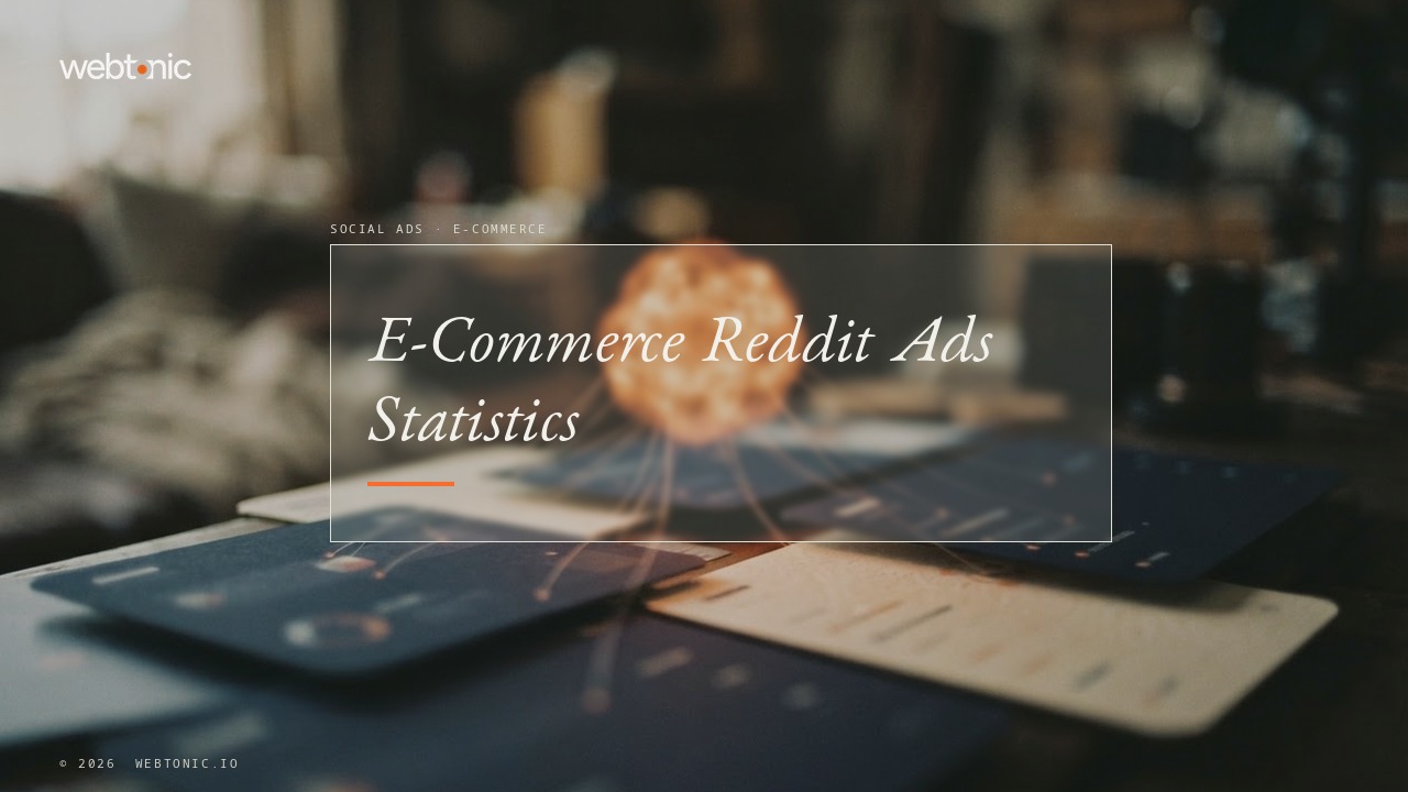 E-Commerce Reddit Ads Statistics — Web Tonic blog thumbnail